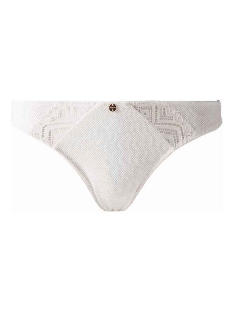 Tanga KIM Morgan Lingerie Blanc Kiabi 16 00