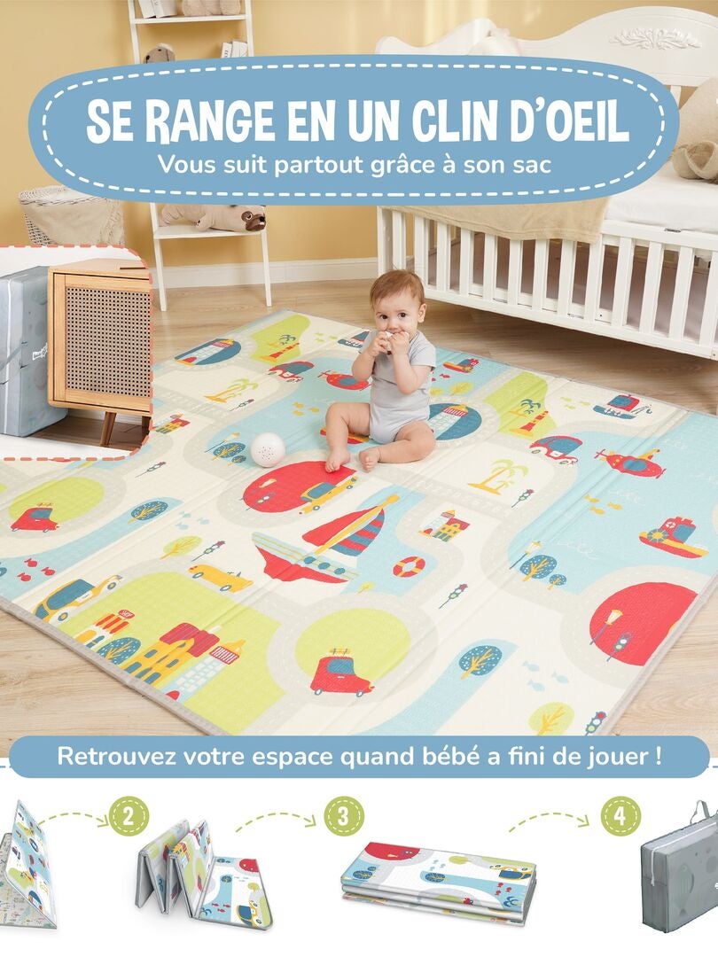 Tapis de Jeu en mousse épais et pliable pour enfants CAMPAIGN XL