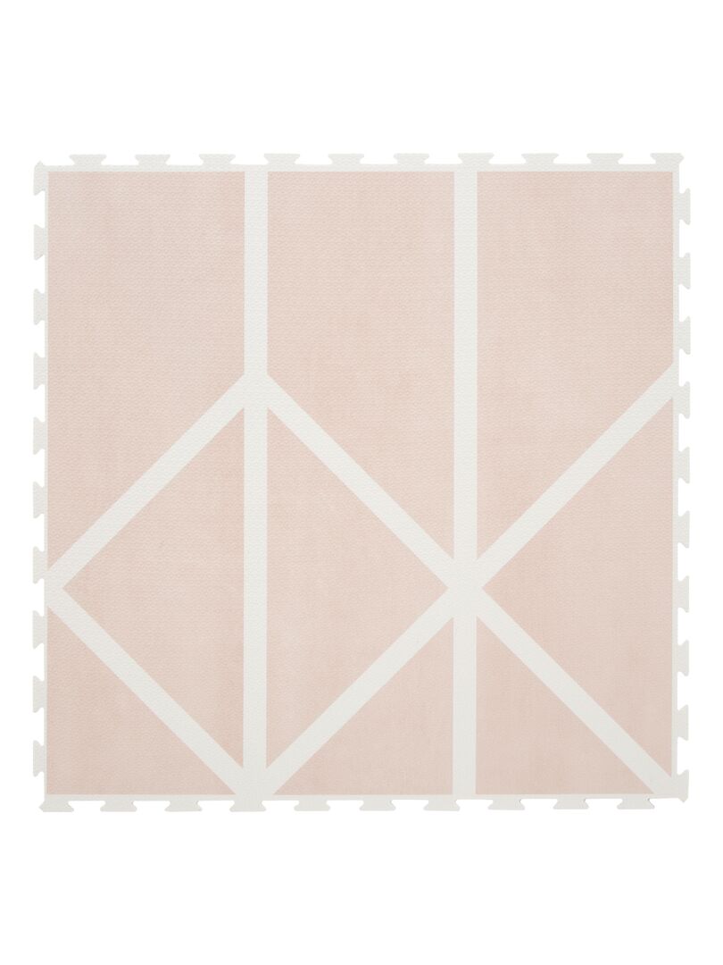 Tapis de jeu mousse NORDIC Vintage Nude Rose pâle Kiabi 119 90