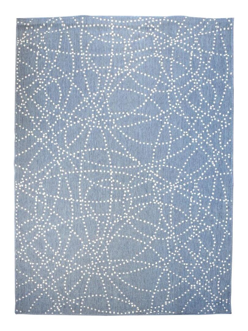 Tapis Exterieur EX1 TEN REVERSIBLE Bleu Kiabi 124 99