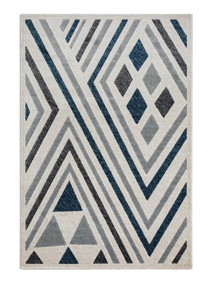 Tapis Moderne Solga A En Polypropyl Ne Doux Et Soyeux Oeko Tex Ecru