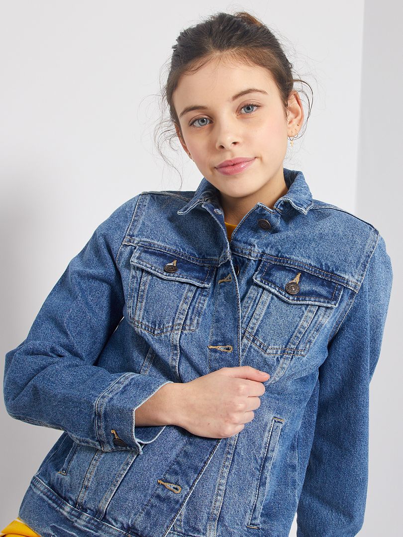 Veste En Jean Stone Kiabi 18 00