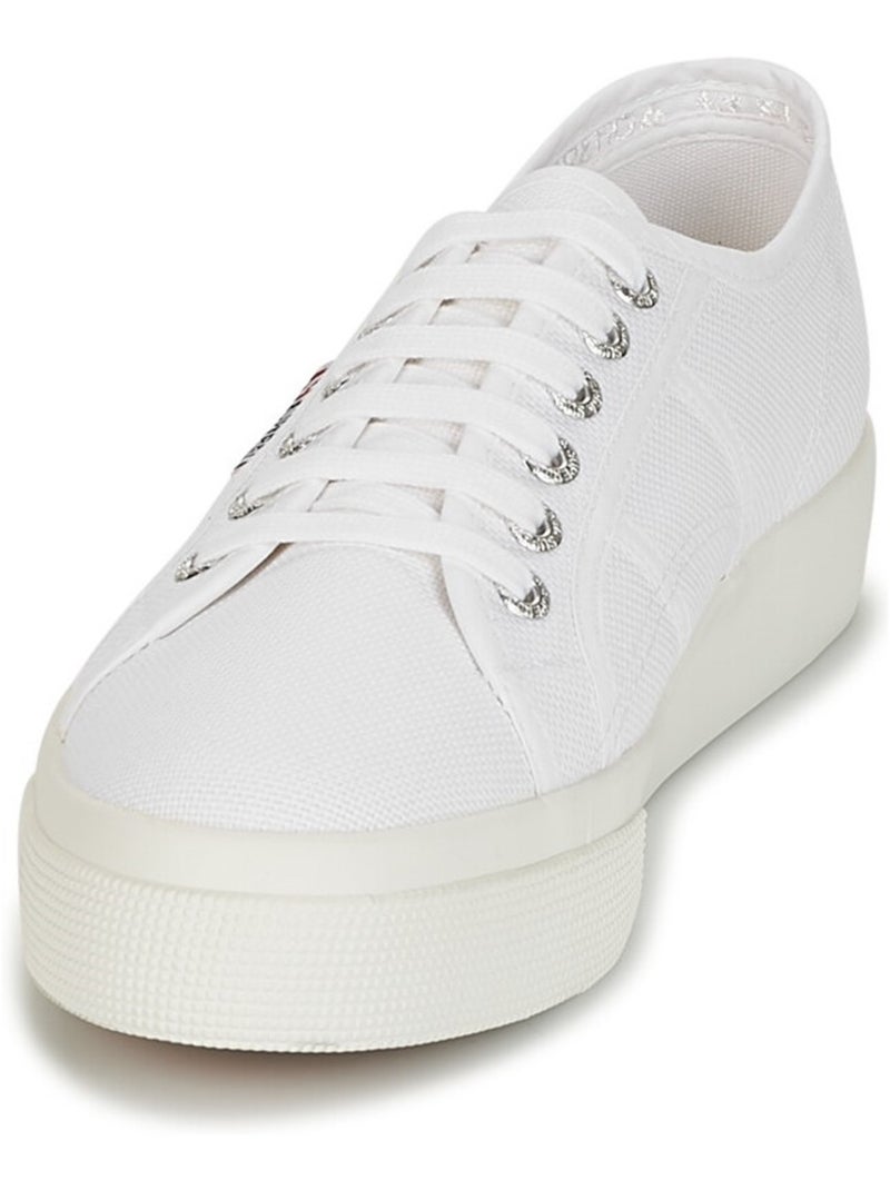- Basket Plateform Blanc - Kiabi
