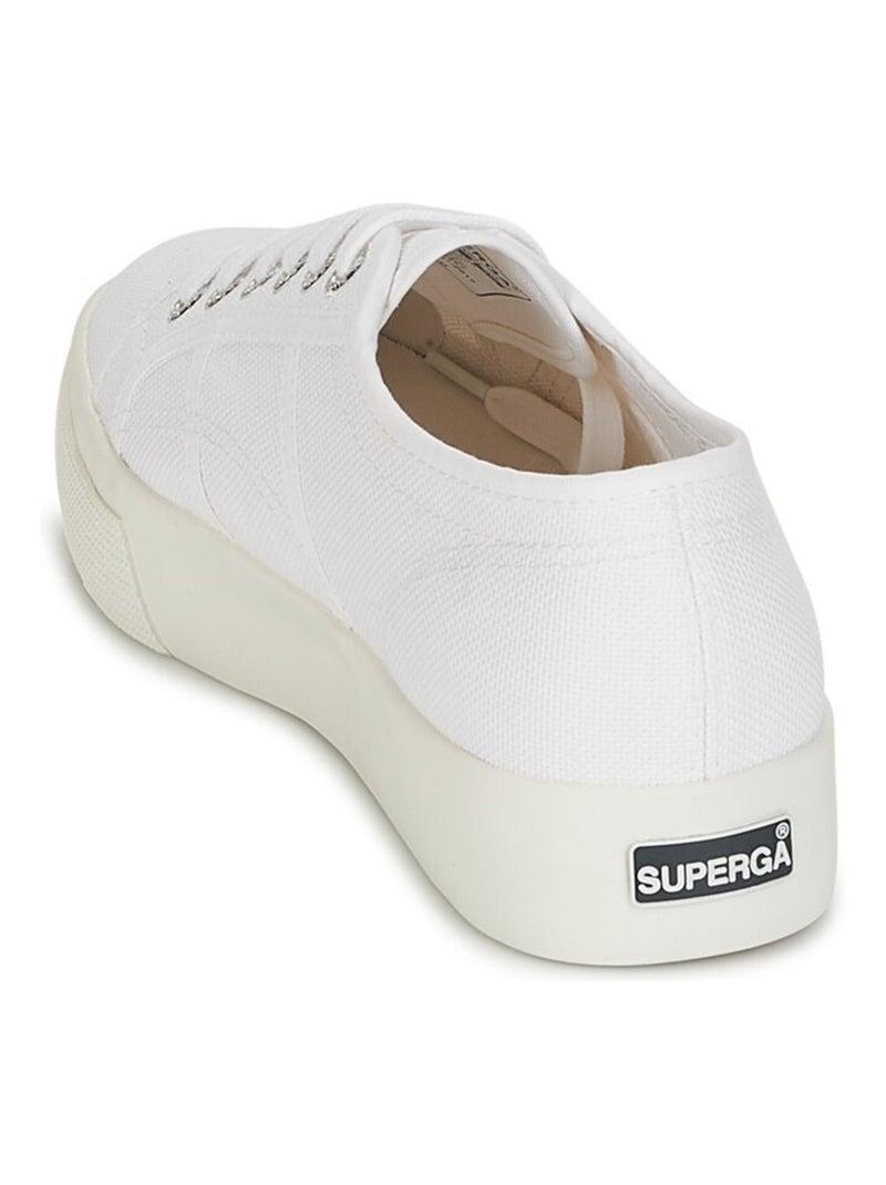 - Basket Plateform Blanc - Kiabi