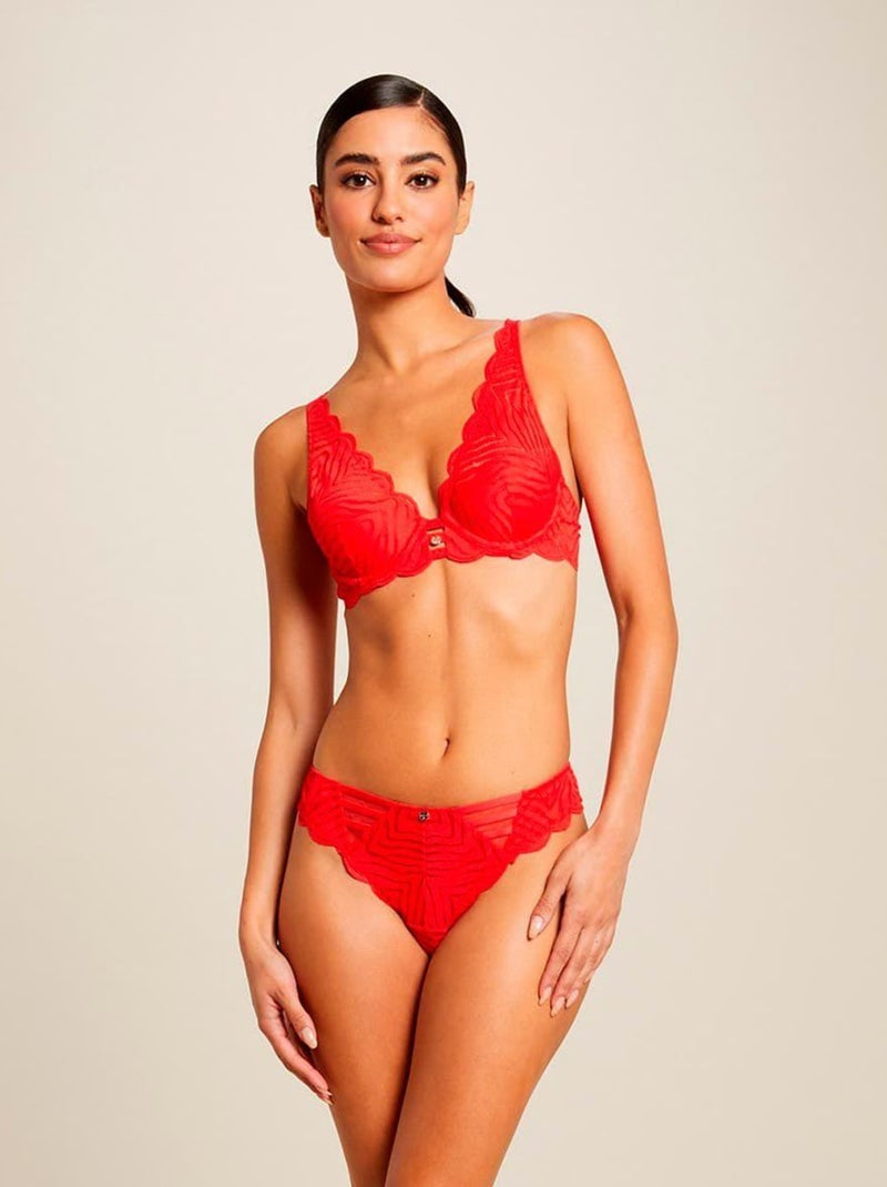 - Morgan Lingerie Rouge - Kiabi