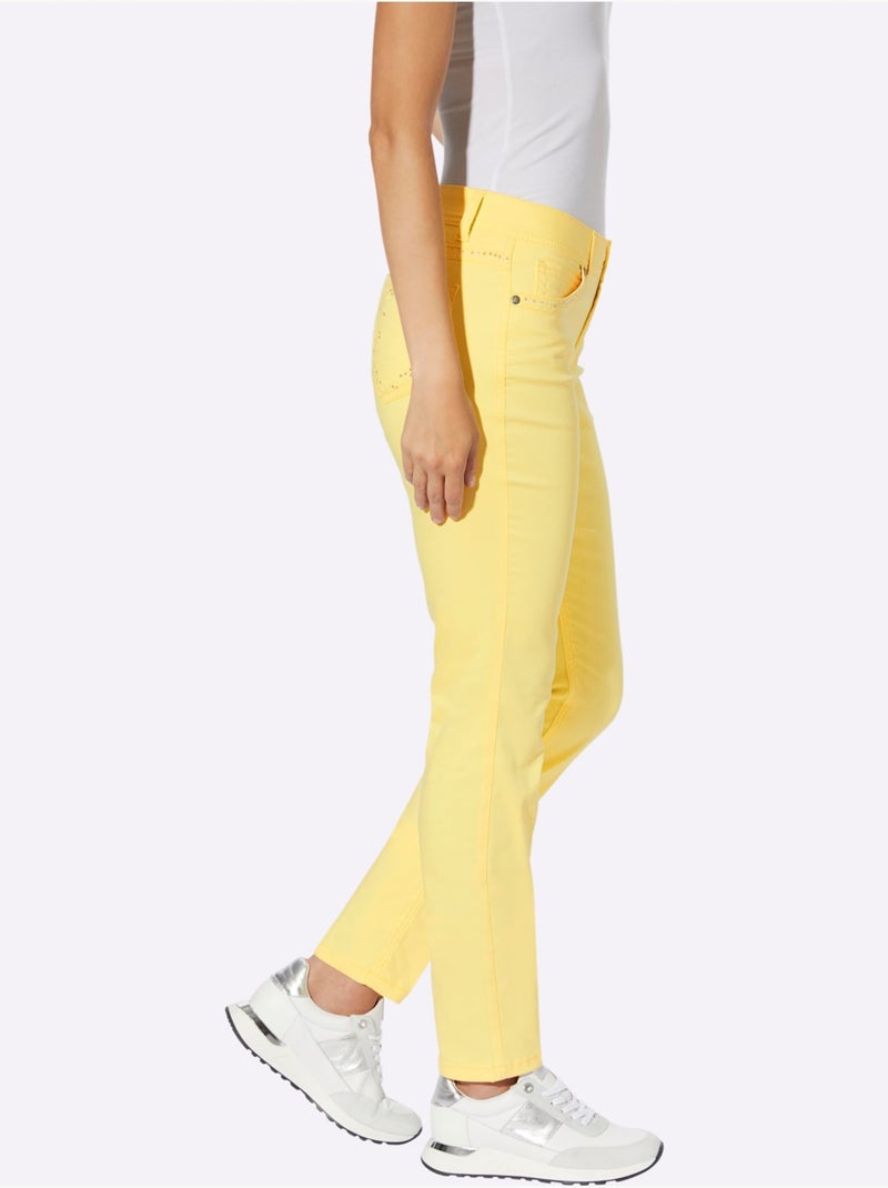 - Taille Courte - Helline Jaune citron - Kiabi