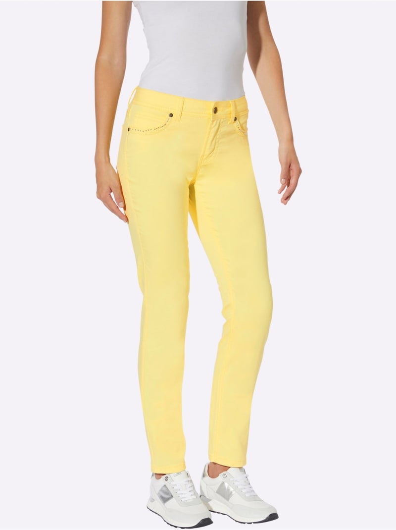 - Taille Courte - Helline Jaune citron - Kiabi