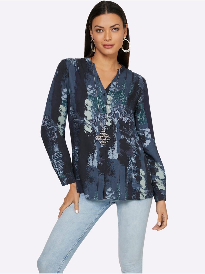- Taille Standard - Helline Bleu Ecru - Kiabi