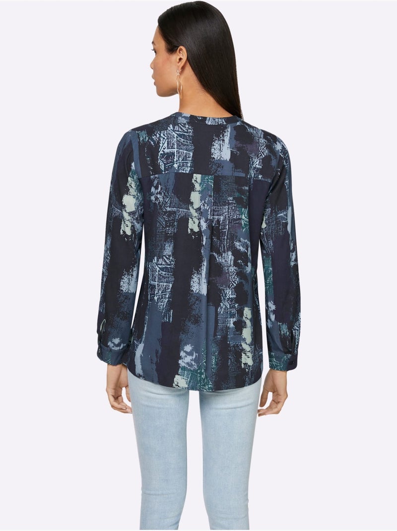 - Taille Standard - Helline Bleu Ecru - Kiabi