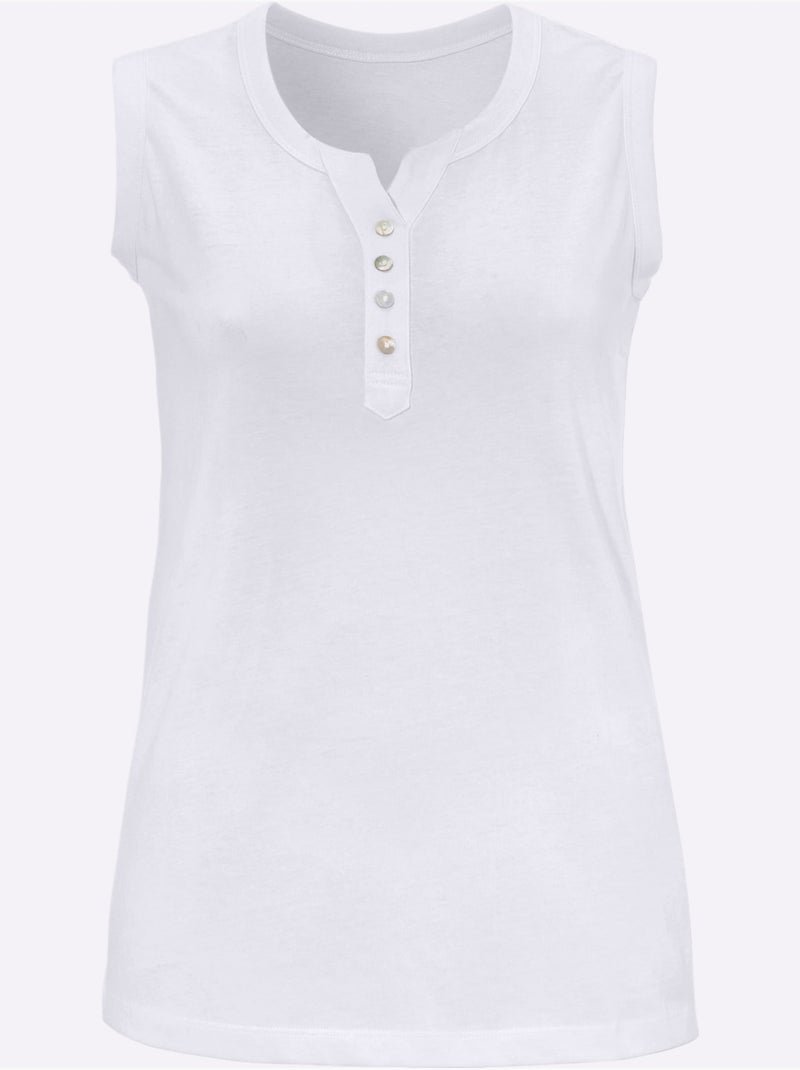 - Taille Standard - Moda Vilona Blanc - Kiabi
