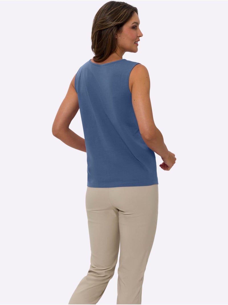 - Taille Standard - Moda Vilona Bleu jean - Kiabi