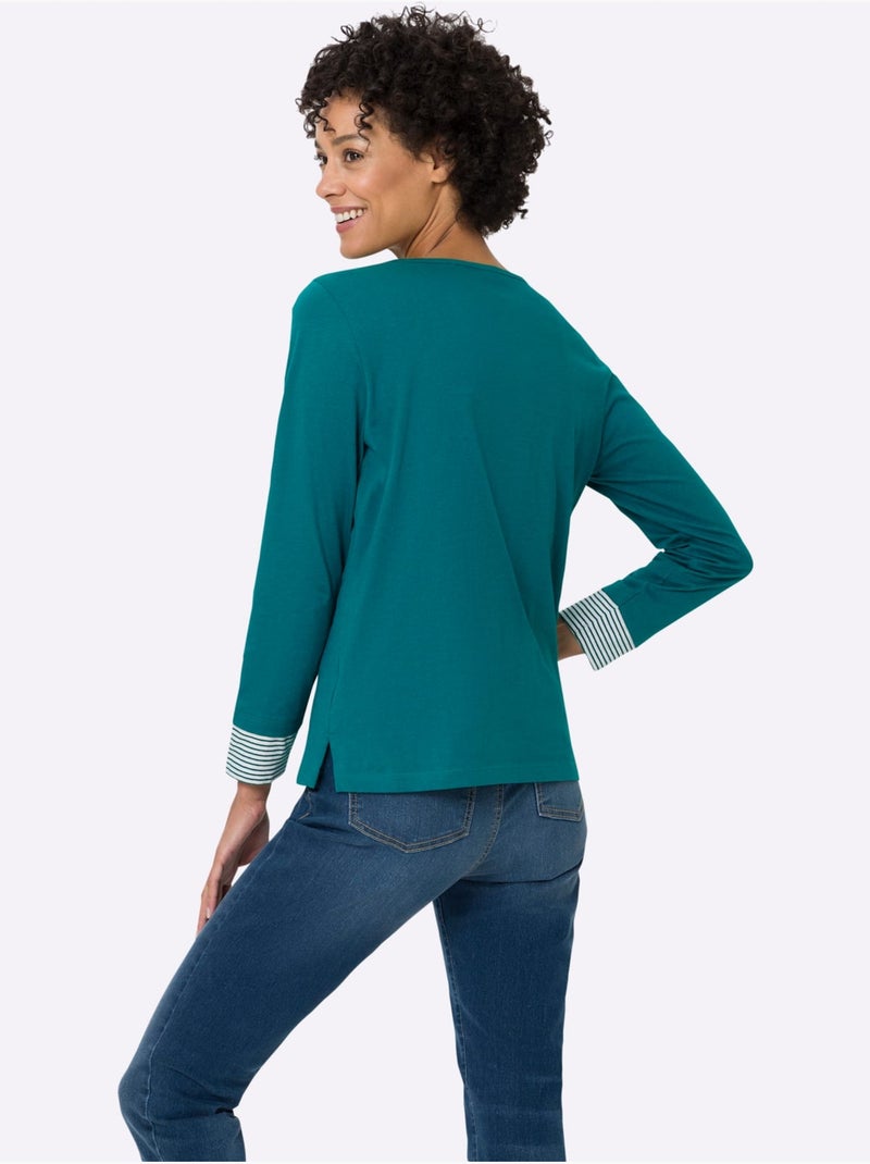 - Taille Standard - Moda Vilona Bleu pétrole - Kiabi