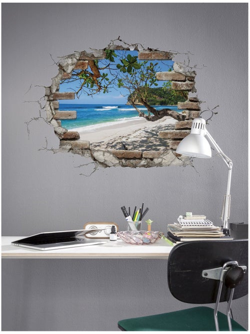 -Break Out- Sticker Décoration murale - 50x70cm - Kiabi