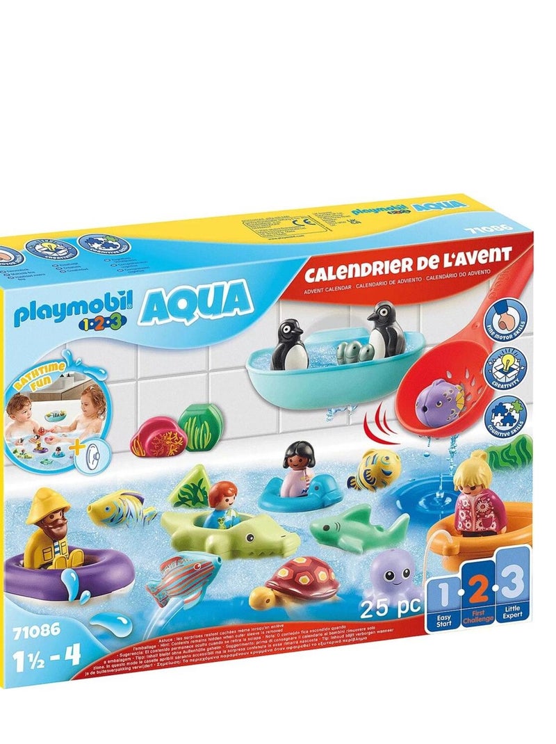 1 2 3 Aqua Calendrier de l'Avent N/A - Kiabi