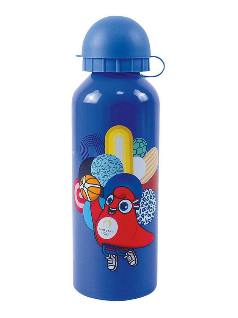 1 Gourde En Aluminium Mascotte Jeux Olympiques 2024 Phryge Multicolore - Kiabi