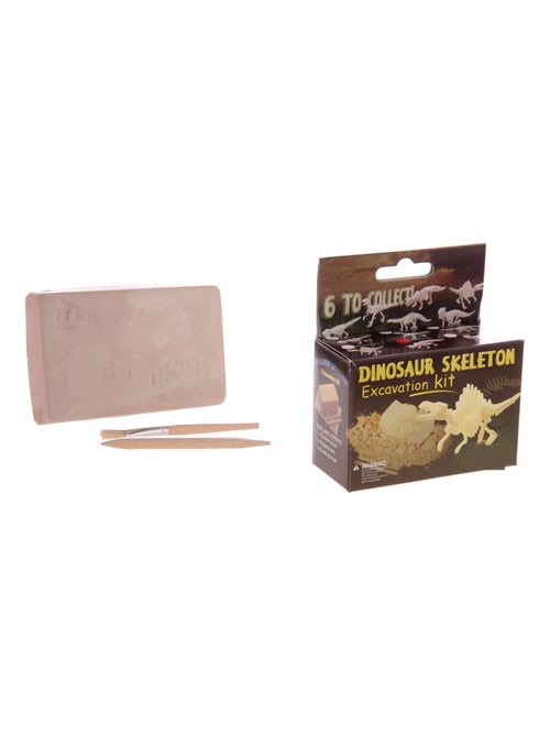 1 Kit de fouille archéologique - Squelette de Dinosaure - Kiabi
