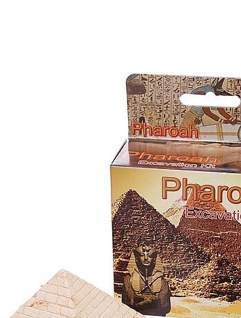 1 kit de fouille momie égyptienne et pyramide