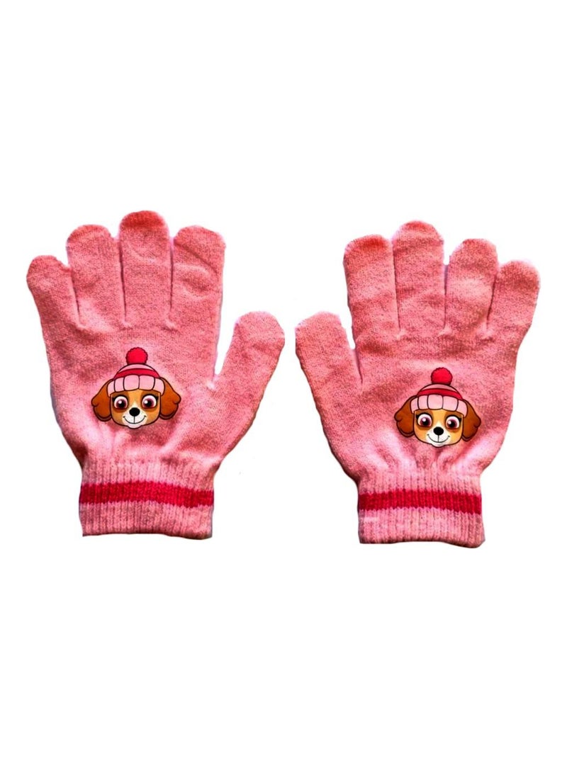 1 paire de gant hiver Pat Patrouille enfant fille Stella Multicolore - Kiabi