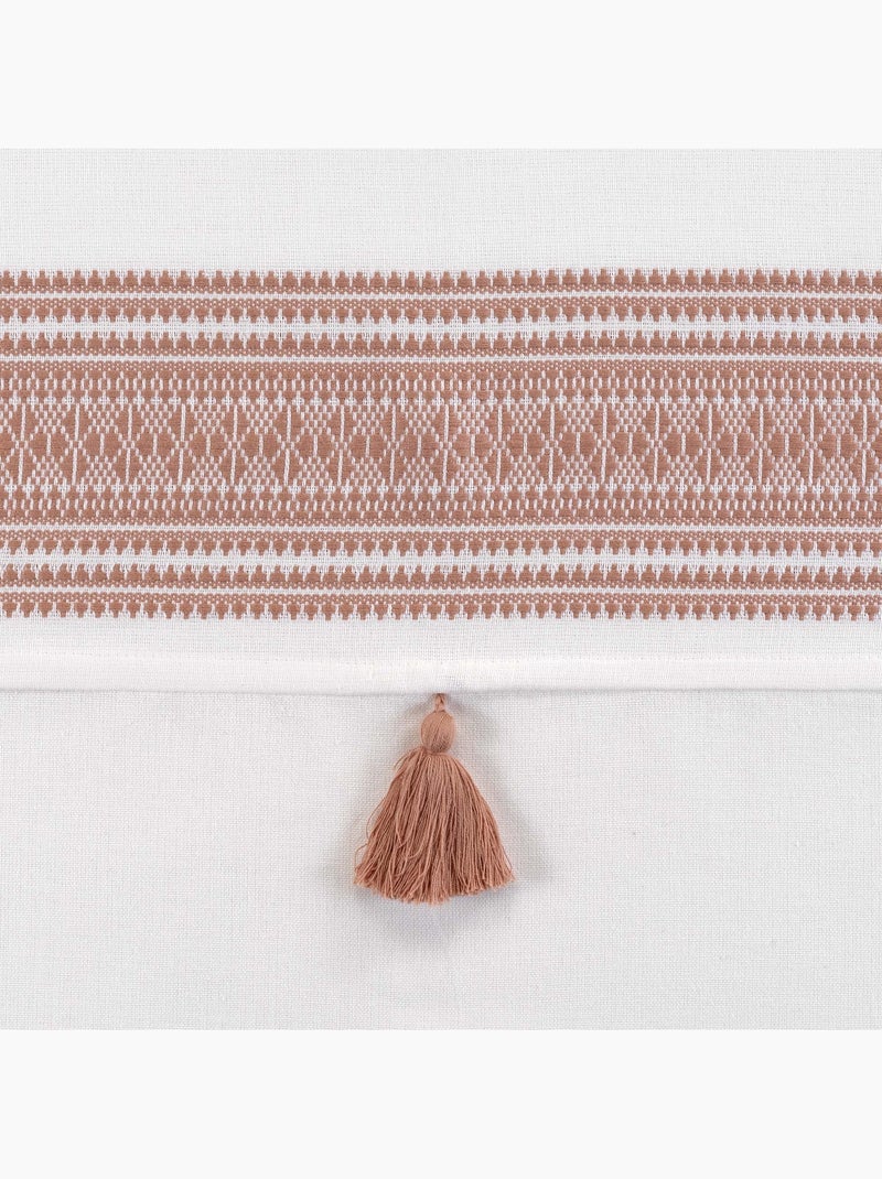 1 rideau a oeillet amaya Rose - Kiabi