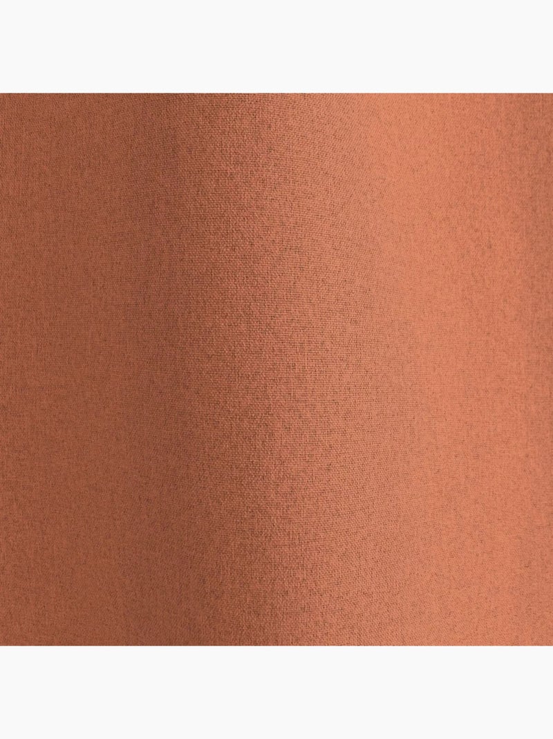 1 Rideau Occultant total Eclipse patte caché Terracotta - Kiabi