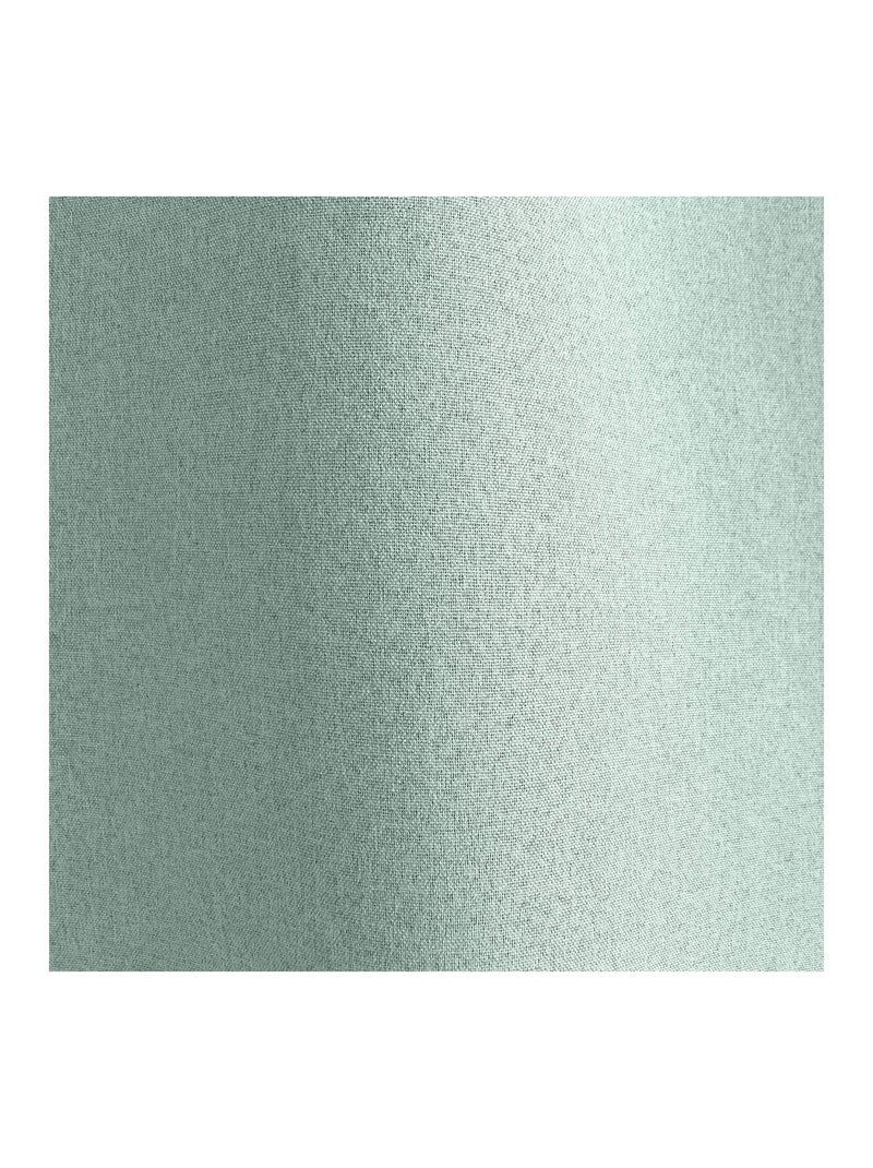 1 Rideau Occultant total Eclipse patte caché Vert d'eau - Kiabi