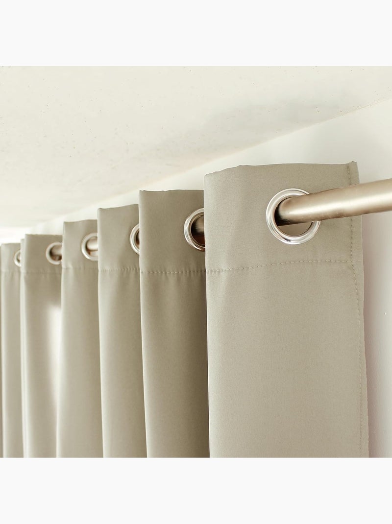 1 Rideau Thermique Glacier Beige - Kiabi