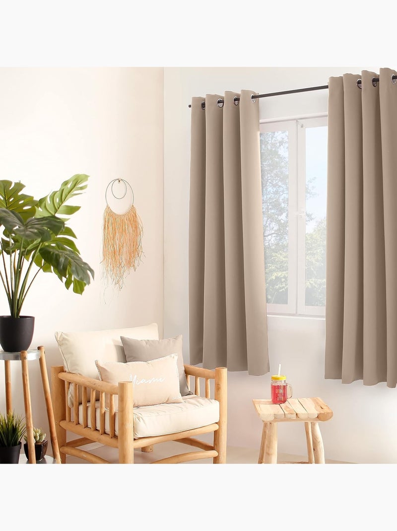 1 Rideau Thermique Glacier Beige - Kiabi