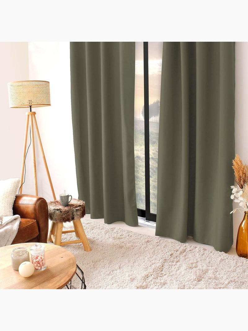 1 Rideau Thermique Glacier Vert - Kiabi