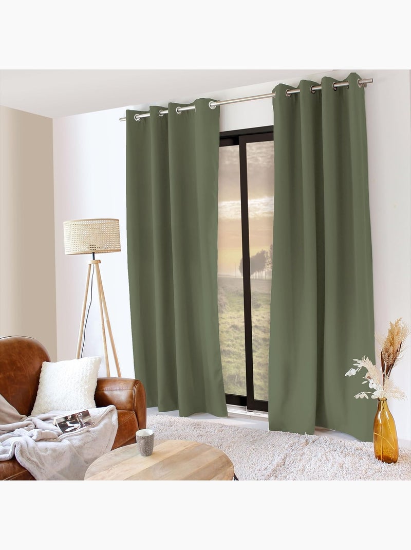 1 Rideau Thermique Glacier Vert - Kiabi