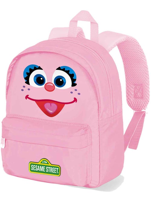 1, Rue Sésame Abby Cadabby Face Sac à dos Préscolaire Joy, Rose - Kiabi