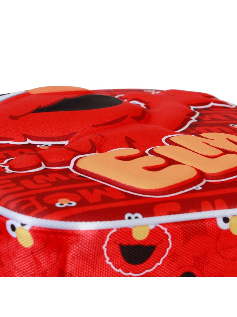 1, Rue Sésame Elmo Happy Sac à Dos 3D Elite, Rouge Rouge - Kiabi