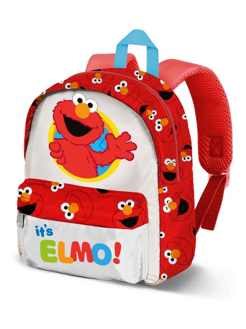 1, Rue Sésame Elmo Hello Sac à dos Préscolaire Joy, Blanc - Kiabi