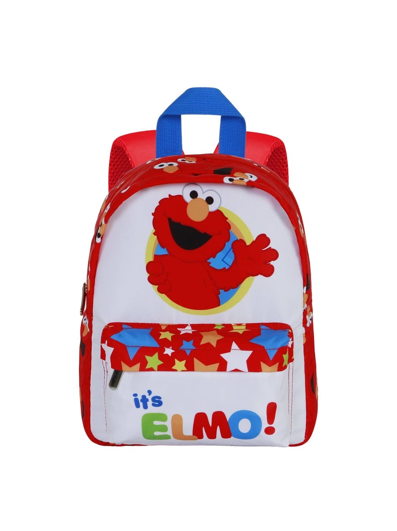1, Rue Sésame Elmo Hello Sac à dos Préscolaire Joy, Blanc Blanc - Kiabi