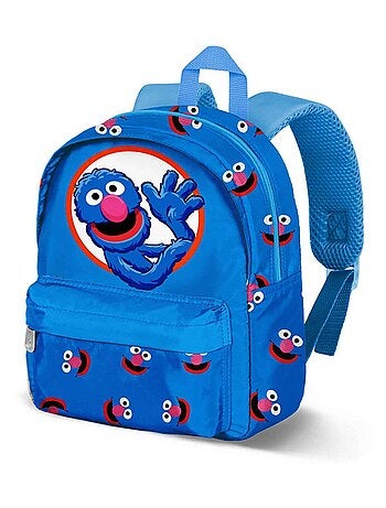 1, Rue Sésame Super Grover 2.0 Hello Sac à dos Préscolaire Joy, Bleu