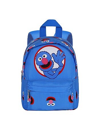 1, Rue Sésame Super Grover 2.0 Hello Sac à dos Préscolaire Joy, Bleu