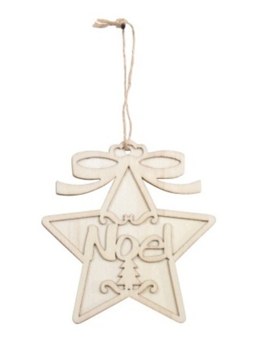 1 sujet a decorer etoile de noel - Kiabi