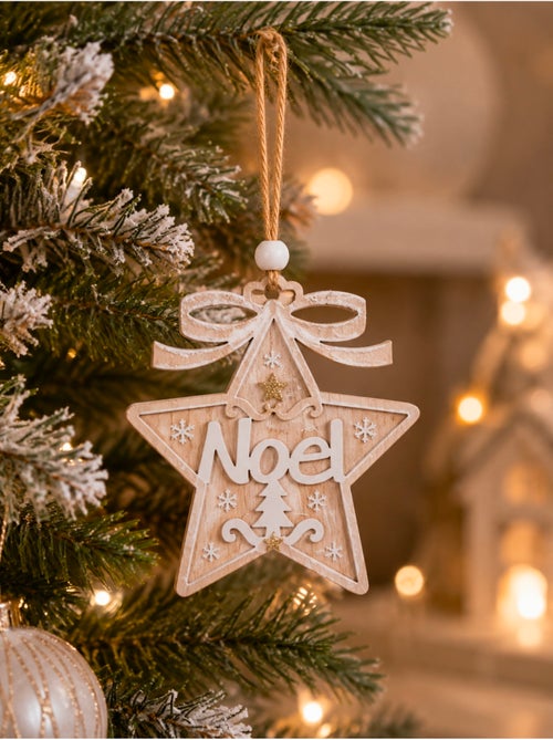 1 sujet a decorer etoile de noel - Kiabi