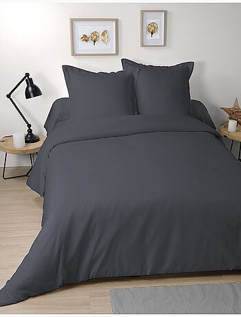 1 Taie d'oreiller coton uni 65 x 65 cm Alice blanc