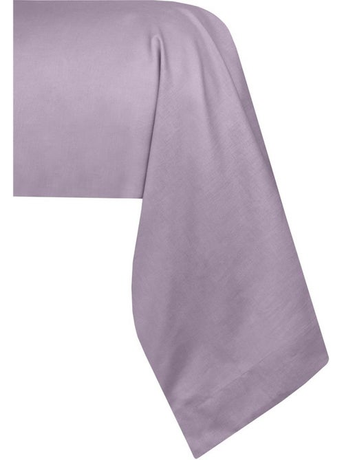 1 taie de traversin percale de coton uni elysee - Kiabi