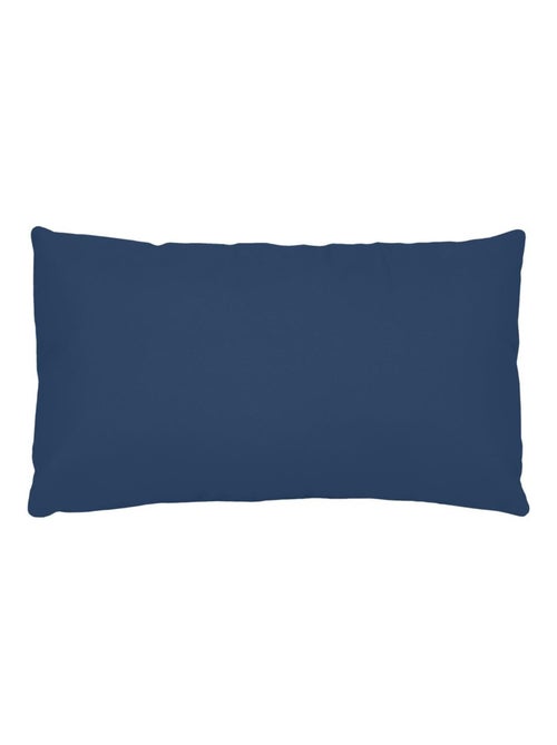 1 Taie d'oreiller coton uni 50 x 70 cm Alice bleu - Kiabi
