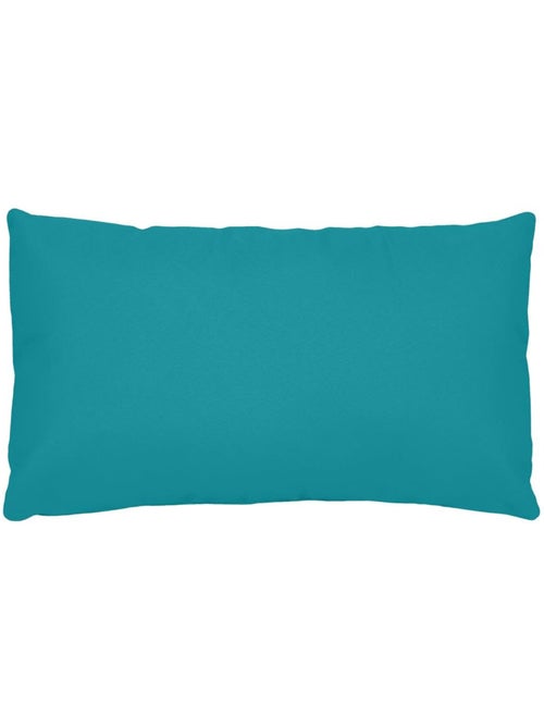 1 Taie d'oreiller coton uni 50 x 70 cm Alice bleu canard - Kiabi
