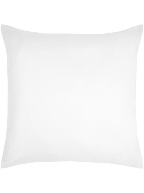 1 Taie d'oreiller coton uni 50 x 70 cm Edens blanc - Kiabi