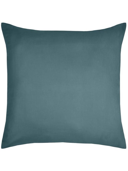 1 Taie d'oreiller coton uni 50 x 70 cm Edens eucalyptus - Kiabi