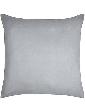 1 Taie d'oreiller coton uni 50 x 70 cm Edens blanc