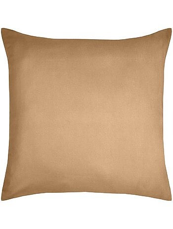 1 Taie d'oreiller coton uni 50 x 70 cm Edens blanc