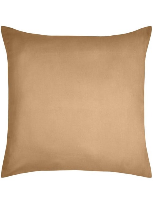 1 Taie d'oreiller coton uni 63 x 63 cm Edens curry - Kiabi 1 Taie d'oreiller coton uni 63 x 63 cm Edens curry - Kiabi