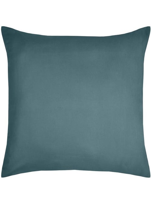 1 Taie d'oreiller coton uni 63 x 63 cm Edens eucalyptus - Kiabi 1 Taie d'oreiller coton uni 63 x 63 cm Edens eucalyptus - Kiabi