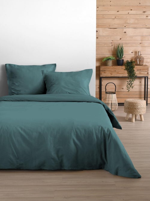 1 Taie d'oreiller coton uni 63 x 63 cm Edens gris souris - Kiabi