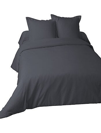 1 Taie d'oreiller coton uni 65 x 65 cm Alice blanc