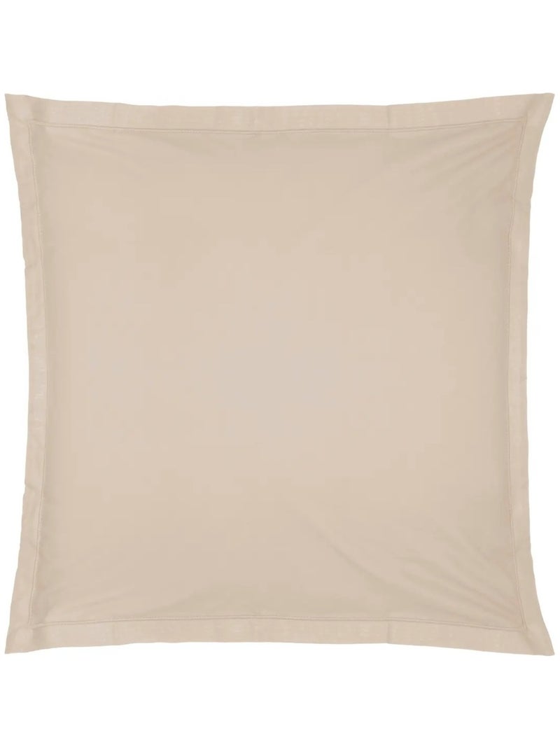 1 Taie d'oreiller coton uni couleur moderne Beige - Kiabi